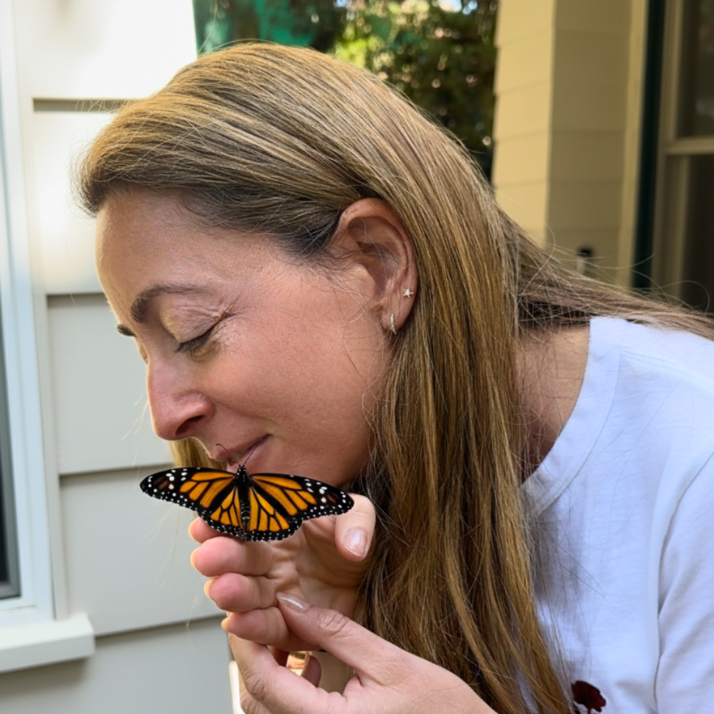 Amanda with Butterfly
